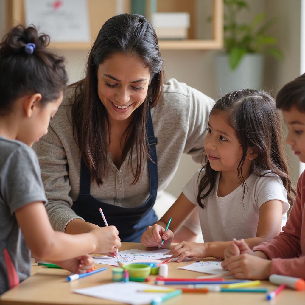 Isabella Rodriguez, co-founder and creative director leading workshop activities
